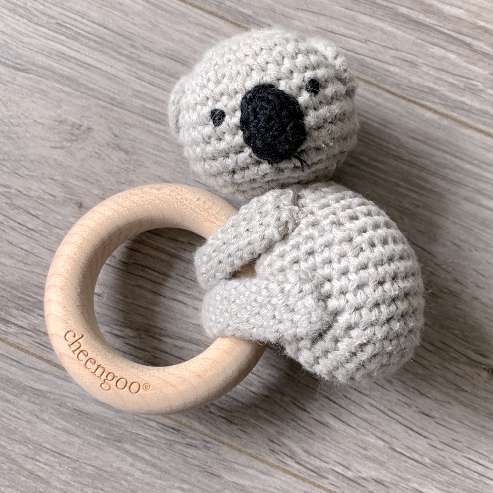 Koala Baby Rattle by Cheengoo
